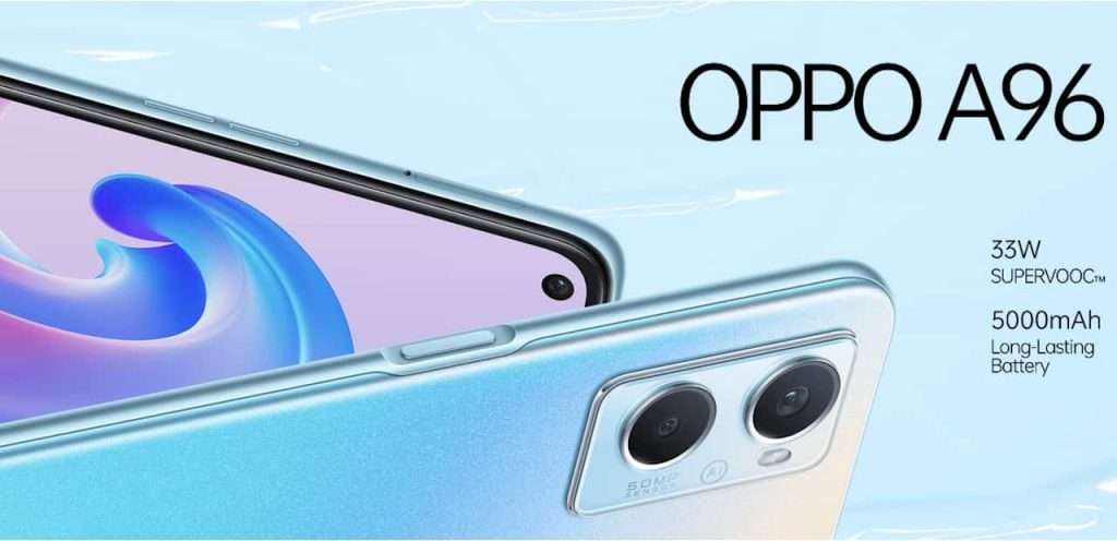 OPPO A96 PRICE IN PAKISTAN