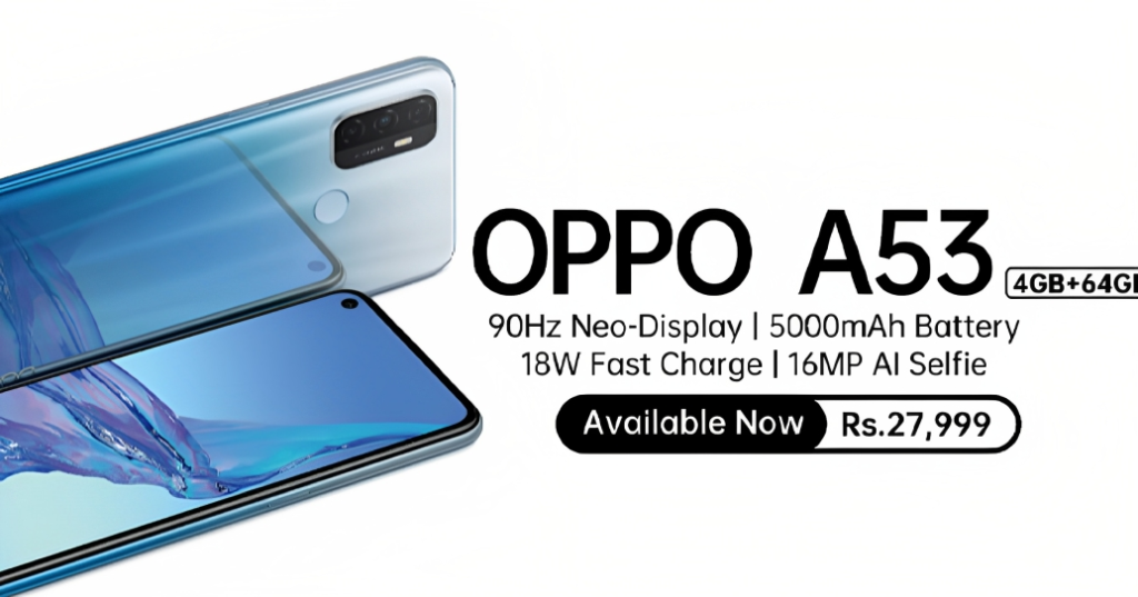 Oppo A53 Price In Pakistan