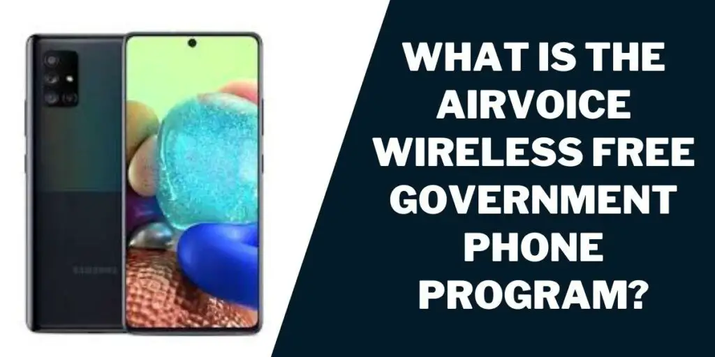 Airvoice Wireless Free Government Phones