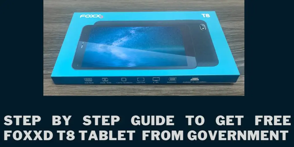Foxxd T8 Tablet Government