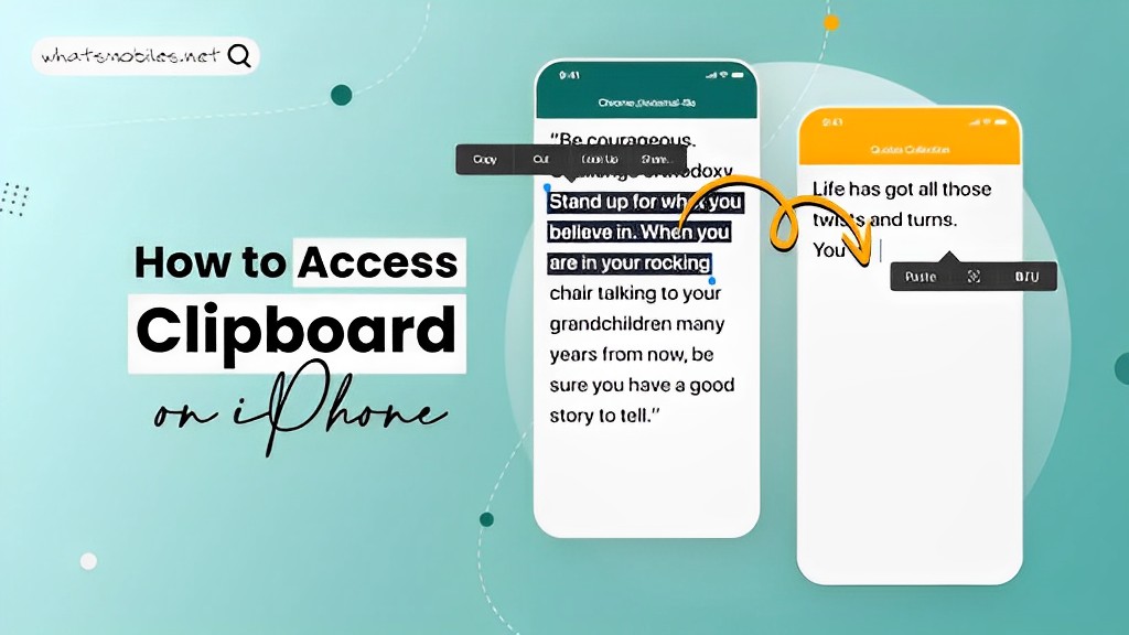 How to Access iPhone Clipboard